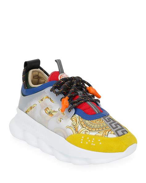 new versace sneakers chain reaction|Versace chain reaction sale.